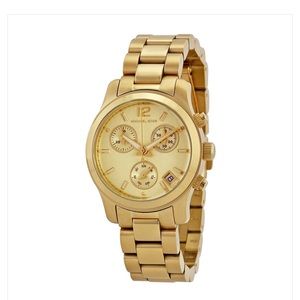 MICHAEL Michael Kors mini Runway gold watch